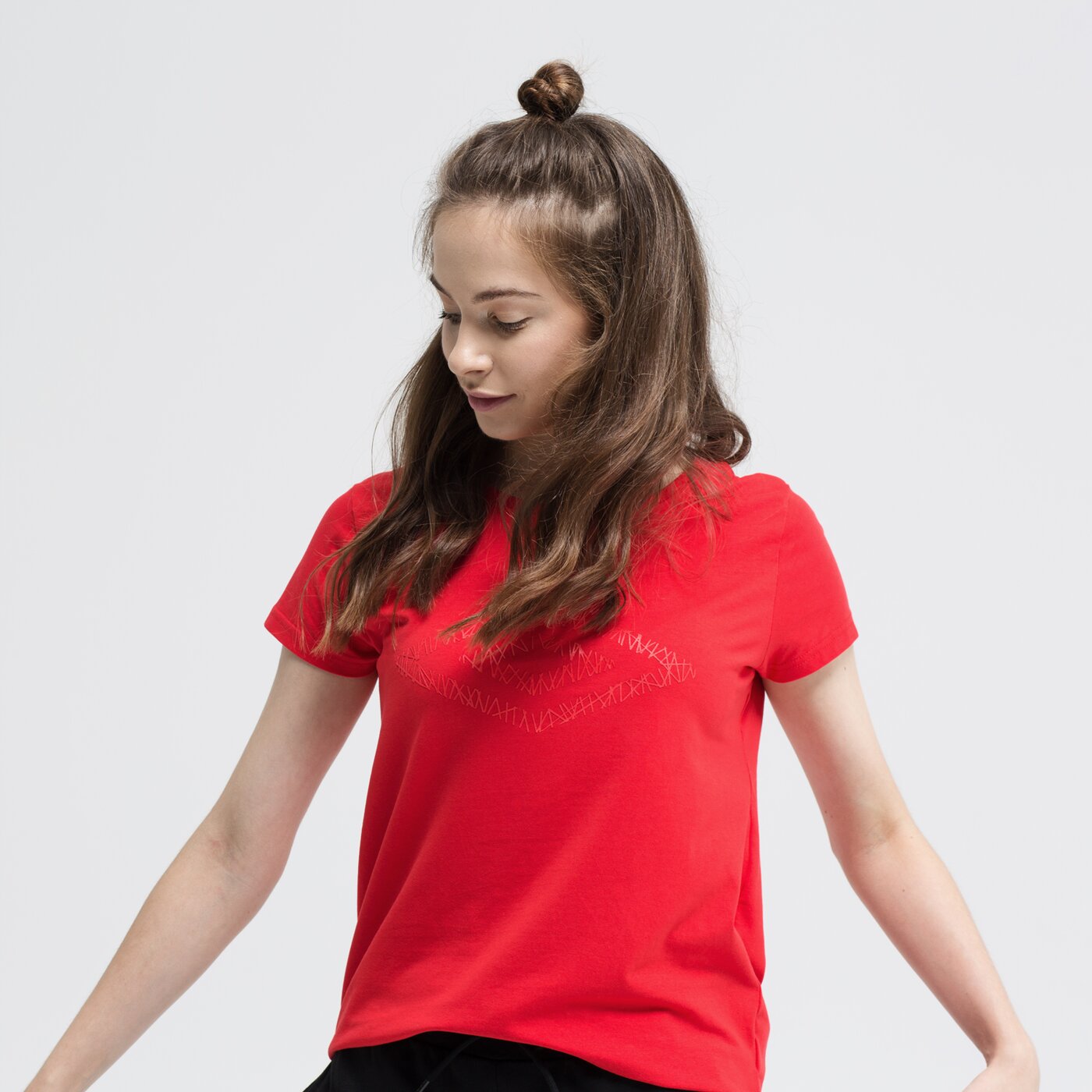 Koszulka damska UMBRO T-SHIRT HOSTA ul39tsd20001 kolor czerwony