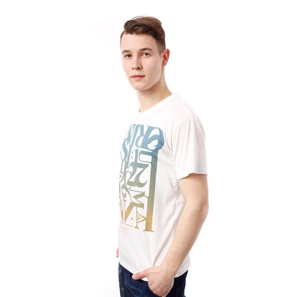 Koszulka męska UMBRO  T-SHIRT KROTOS ul14tsm12001 kolor biały
