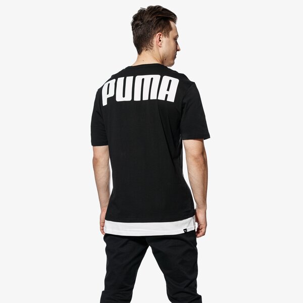 Koszulka męska PUMA T-SHIRT SS REBEL 85006801 kolor czarny