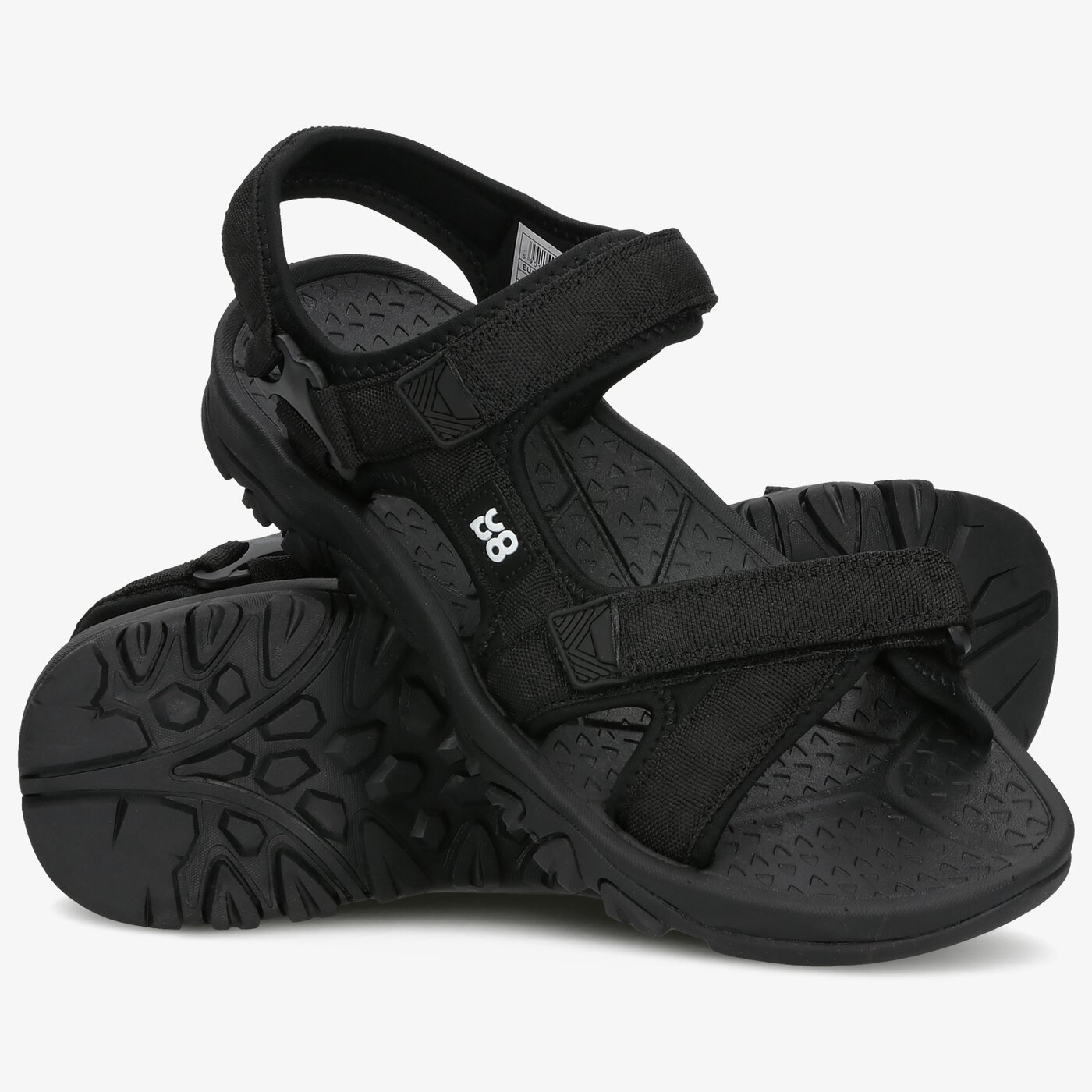 Sandały męskie UP8 FABER upms120201 kolor czarny