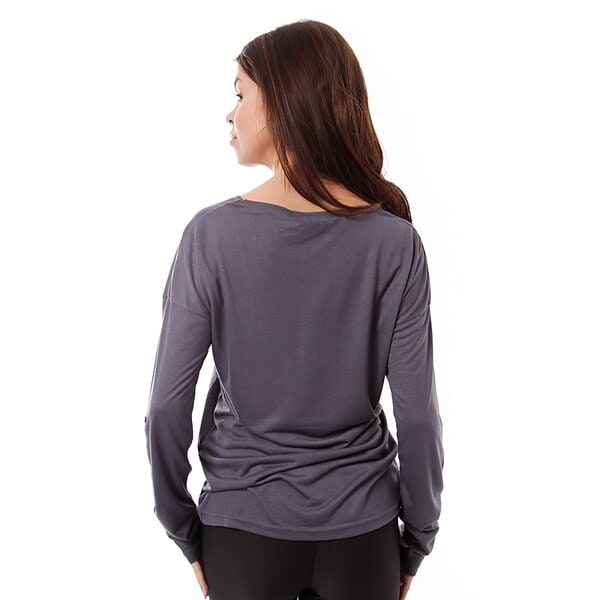 Koszulka damska CONFRONT T-SHIRT L\S LABELLA cfv14tsd02002 kolor szary