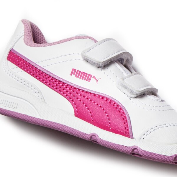 Buty dziecięce PUMA STEPFLEEX FS SL V INF 18736718 kolor biały