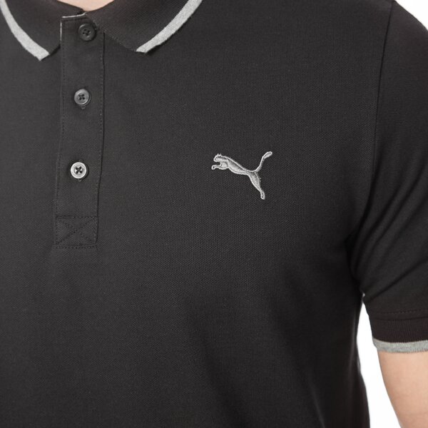 Koszulka polo męska PUMA POLO FUN DRY PIQUE 83651601 kolor czarny
