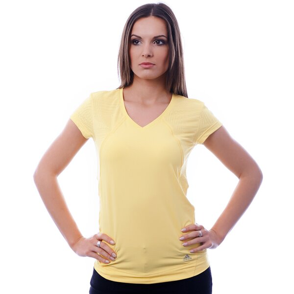 Koszulka damska ADIDAS T-SHIRT AL Q2 TEE x11845 kolor żółty
