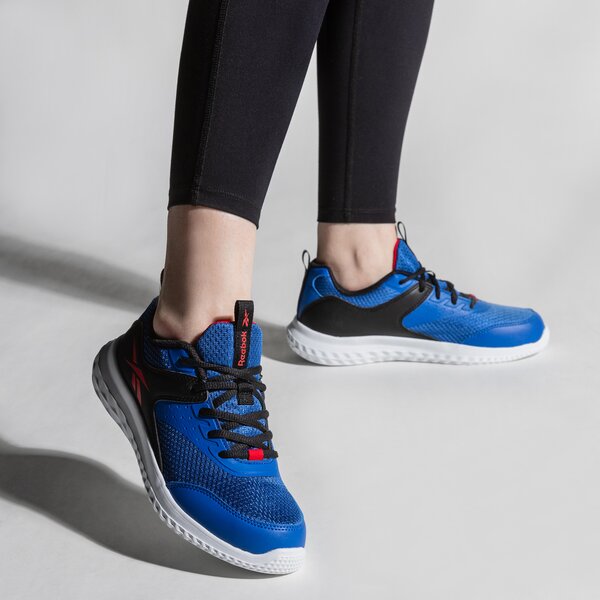 Buty do biegania dla dzieci REEBOK RUSH RUNNER 4.0 h67777 kolor niebieski