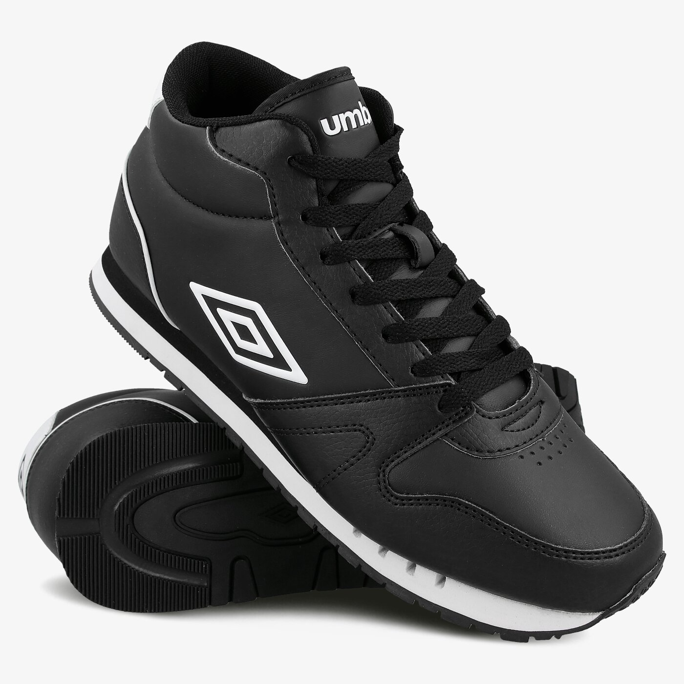 Buty sportowe męskie UMBRO UMBRO NEWHAVEN 3 MID 40250u090 kolor czarny