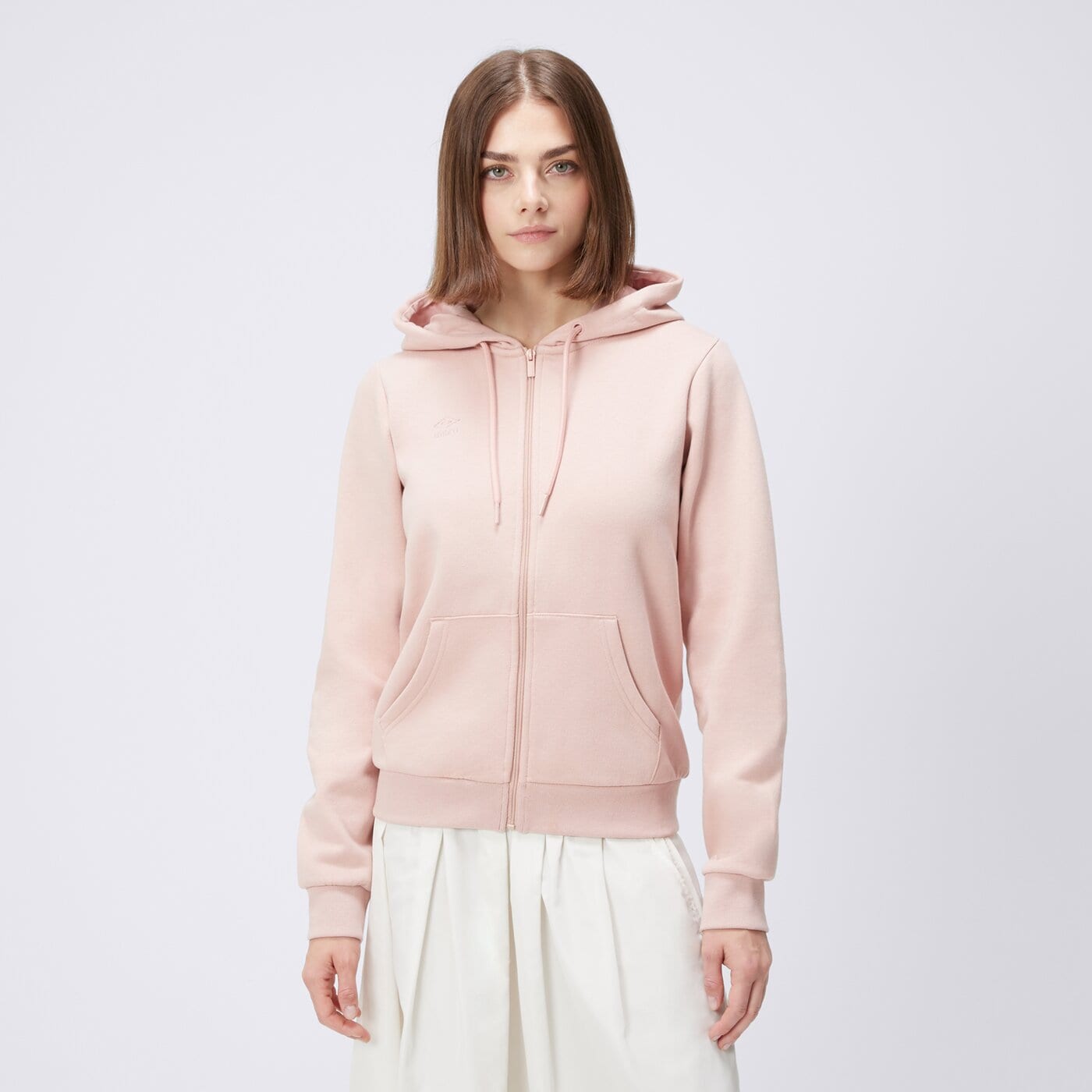 Bluza damska UMBRO BLUZA ROZPINANA Z KAPTUREM LINDI II ul325bld90009 kolor fioletowy