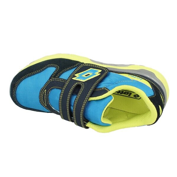 Buty do biegania dla dzieci LOTTO TRAINER III NY CL S  r0674 kolor niebieski