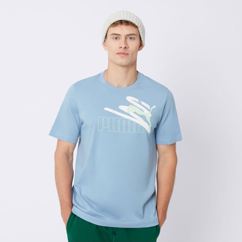 PUMA T-SHIRT SS ESS+ LOGO LAB SUMMER TEE