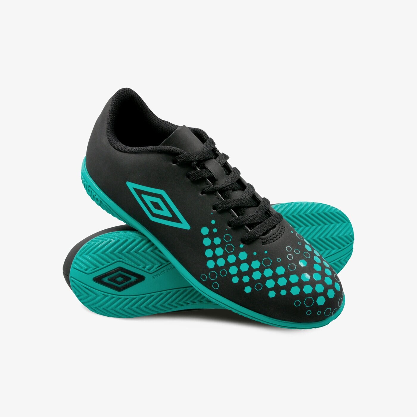 Buty piłkarskie dla dzieci UMBRO ACCURE IC - JNR 81440ugxyk kolor czarny