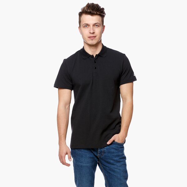 Koszulka polo męska ADIDAS POLO ESS BASE POLO s98751 kolor czarny