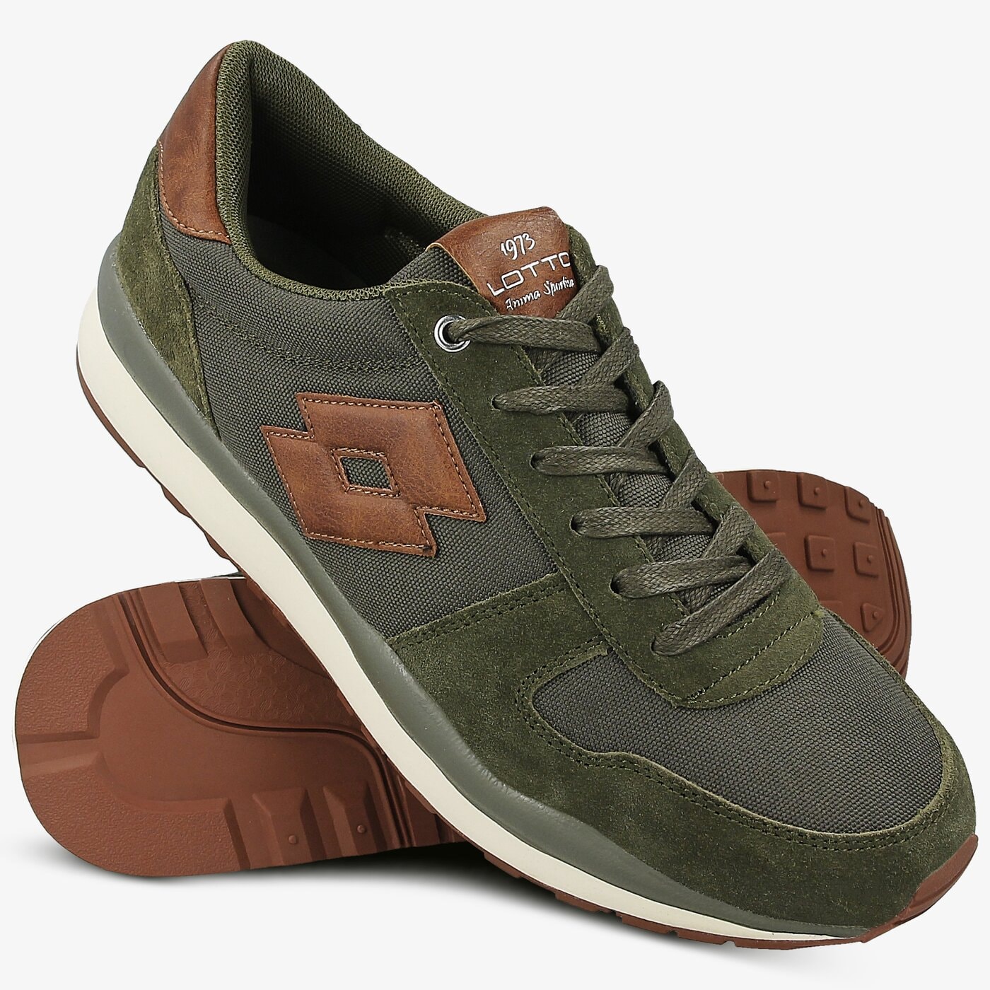 Buty sportowe męskie LOTTO CORDOVA t0122 kolor khaki
