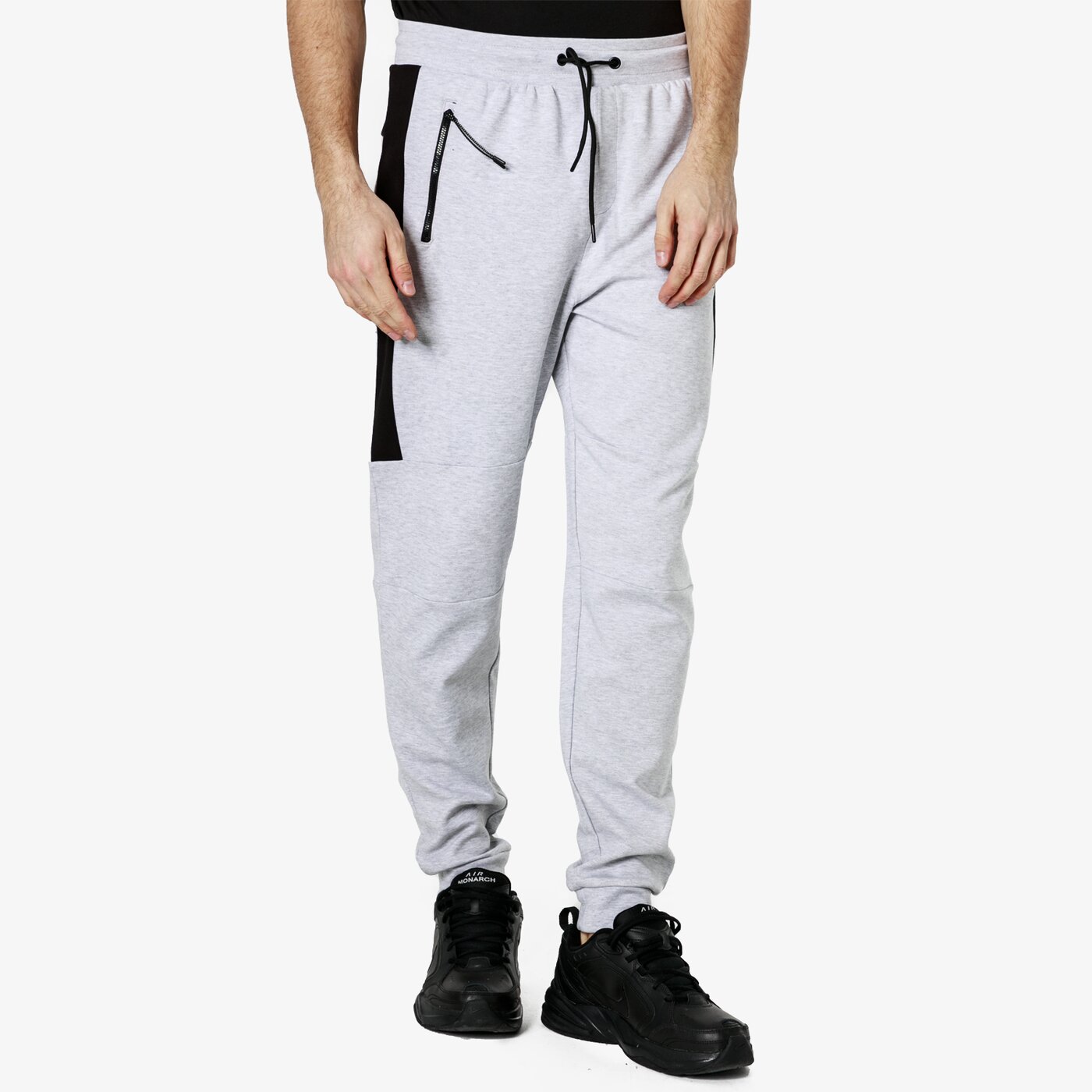 Spodnie dresowe męskie UMBRO SPODNIE NETAO ul19spm20001 kolor szary