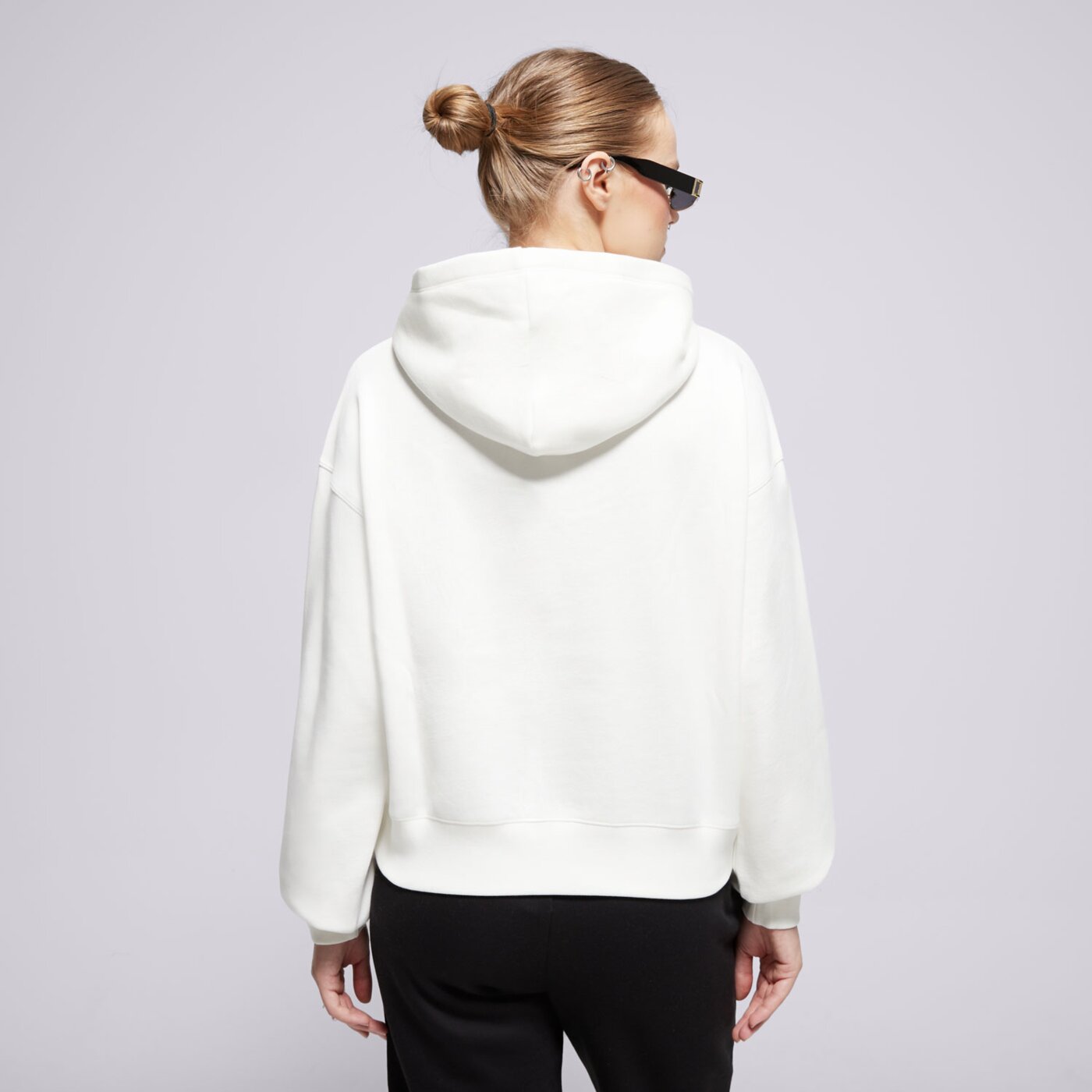 Bluza damska CHAMPION BLUZA Z KAPTUREM HOODED SWEATSHIRT 117539ww003 kolor biały