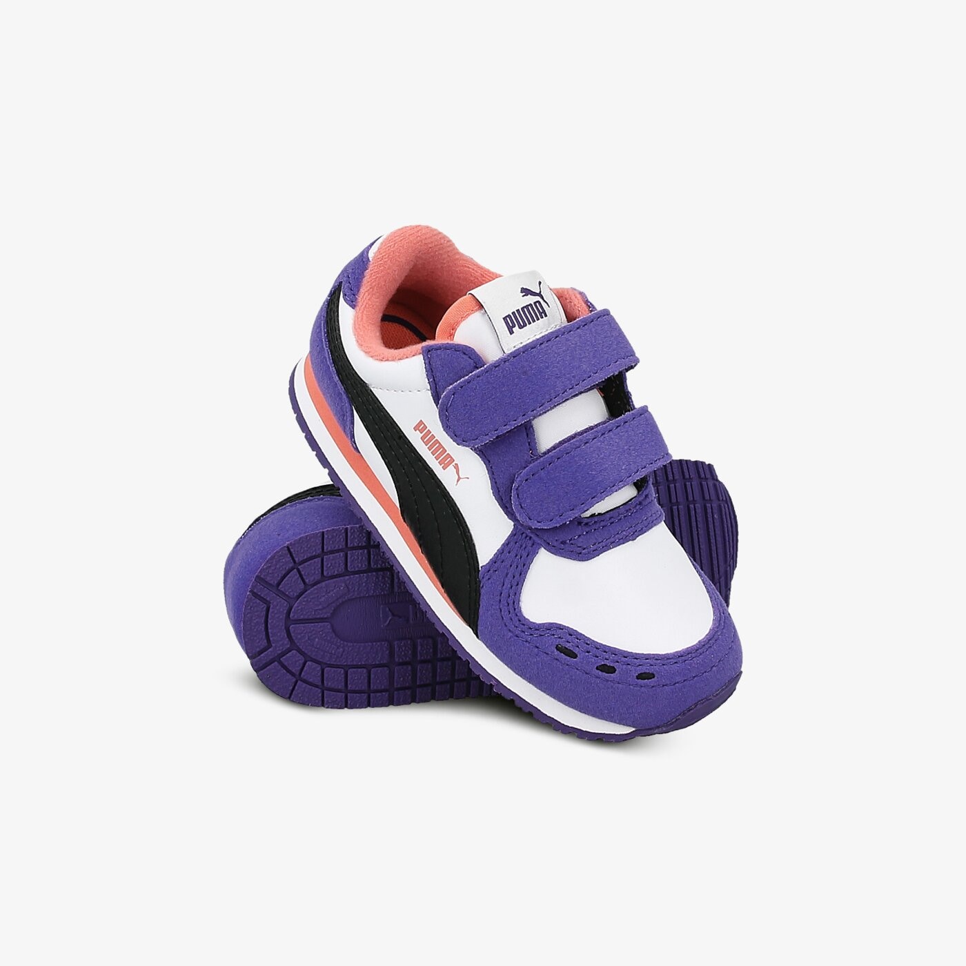 Buty dziecięce PUMA CABANA RACER SL V INF 35198045 kolor fioletowy