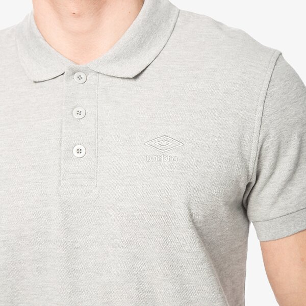 Koszulka polo męska UMBRO POLO CHARLIE M ul16pom04005 kolor szary