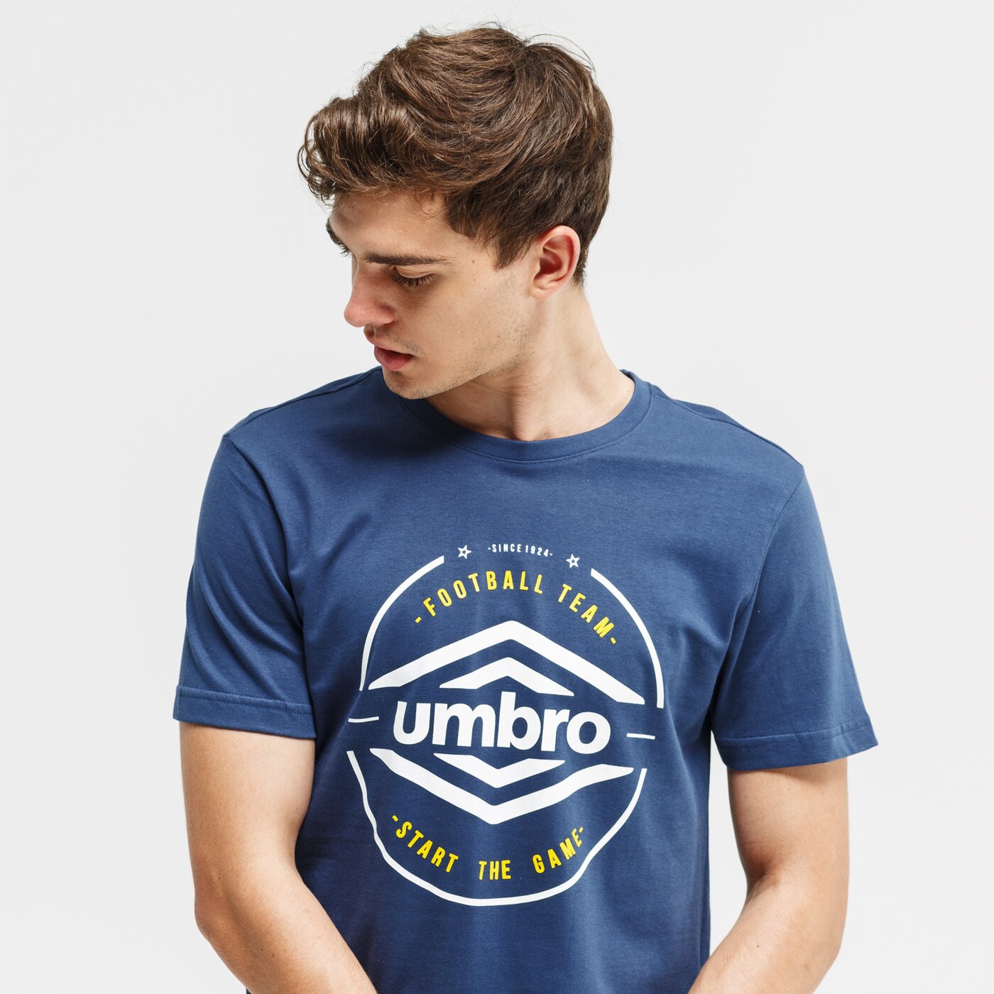 Koszulka męska UMBRO T-SHIRT REYNOLD ul39tsm22002 kolor granatowy