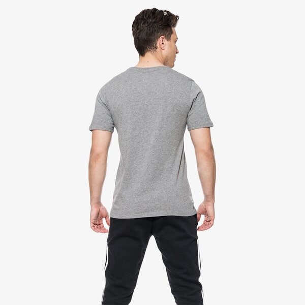 Koszulka męska NIKE T-SHIRT SS M NSW TEE CLUB EMBRD FTRA 827021-091 kolor szary