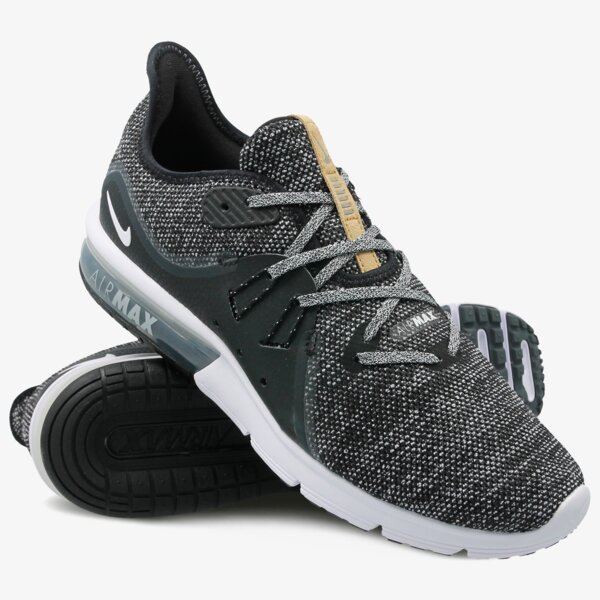 Buty sportowe męskie NIKE AIR MAX SEQUENT 3 921694-011 kolor szary
