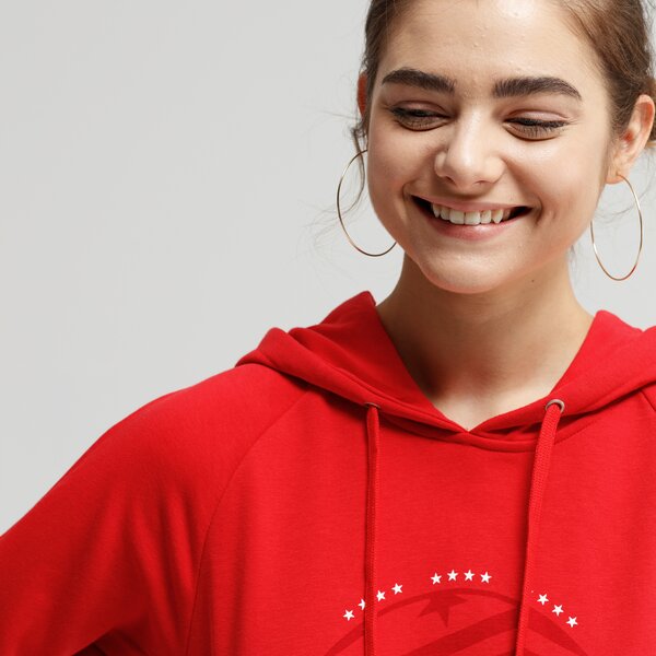 Bluza damska UMBRO BLUZA SNAZZY ul19bld10001 kolor czerwony