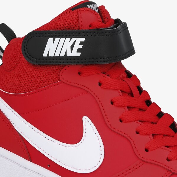 Buty dziecięce NIKE COURT BOROUGH MID 2 cd7782-600 kolor czerwony