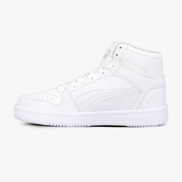 Buty dziecięce PUMA REBOUND LAYUP SL JR 370486 02 kolor biały