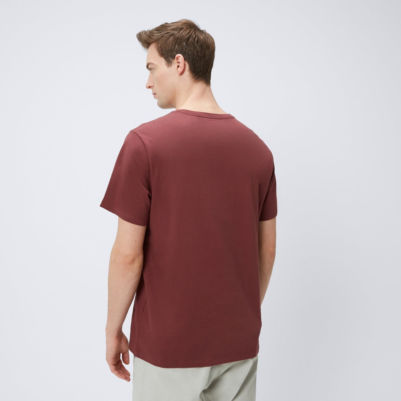 Koszulka męska LEVI'S T-SHIRT SS ORIGINAL HM 56605-0199 kolor bordowy