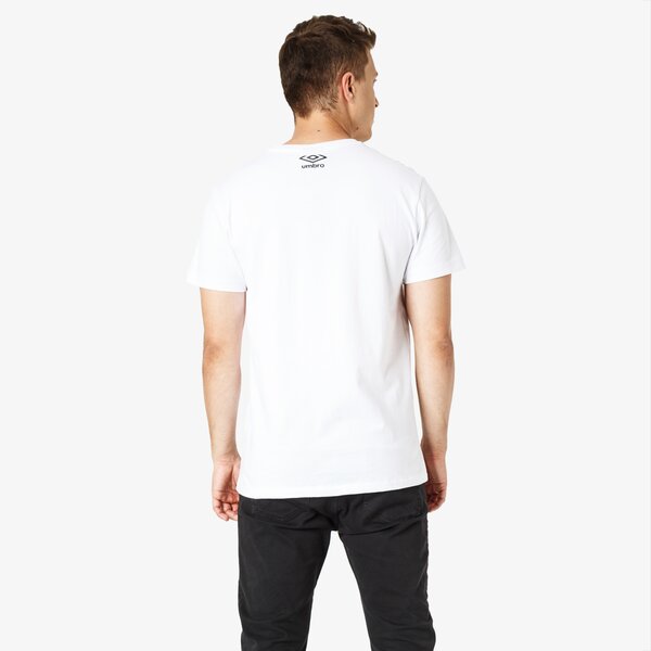 Koszulka męska UMBRO T-SHIRT SS HEADER ul38tsm55002 kolor biały