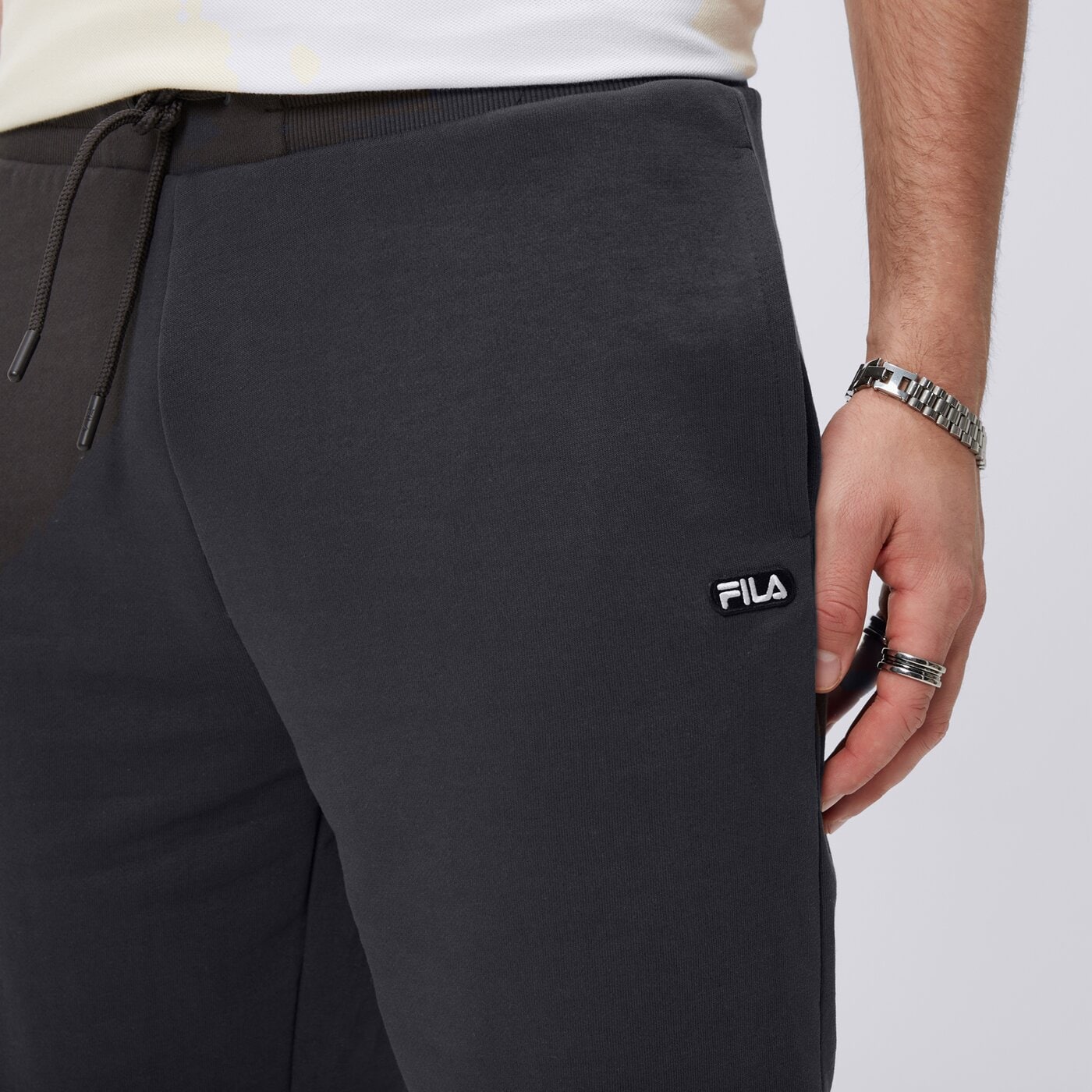 Spodenki męskie FILA SZORTY LEOX FT ss25spm019235 kolor czarny