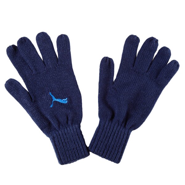  PUMA RĘKAWICZKI FUNDAMENTALS KNIT GLOVES 4086210 kolor granatowy