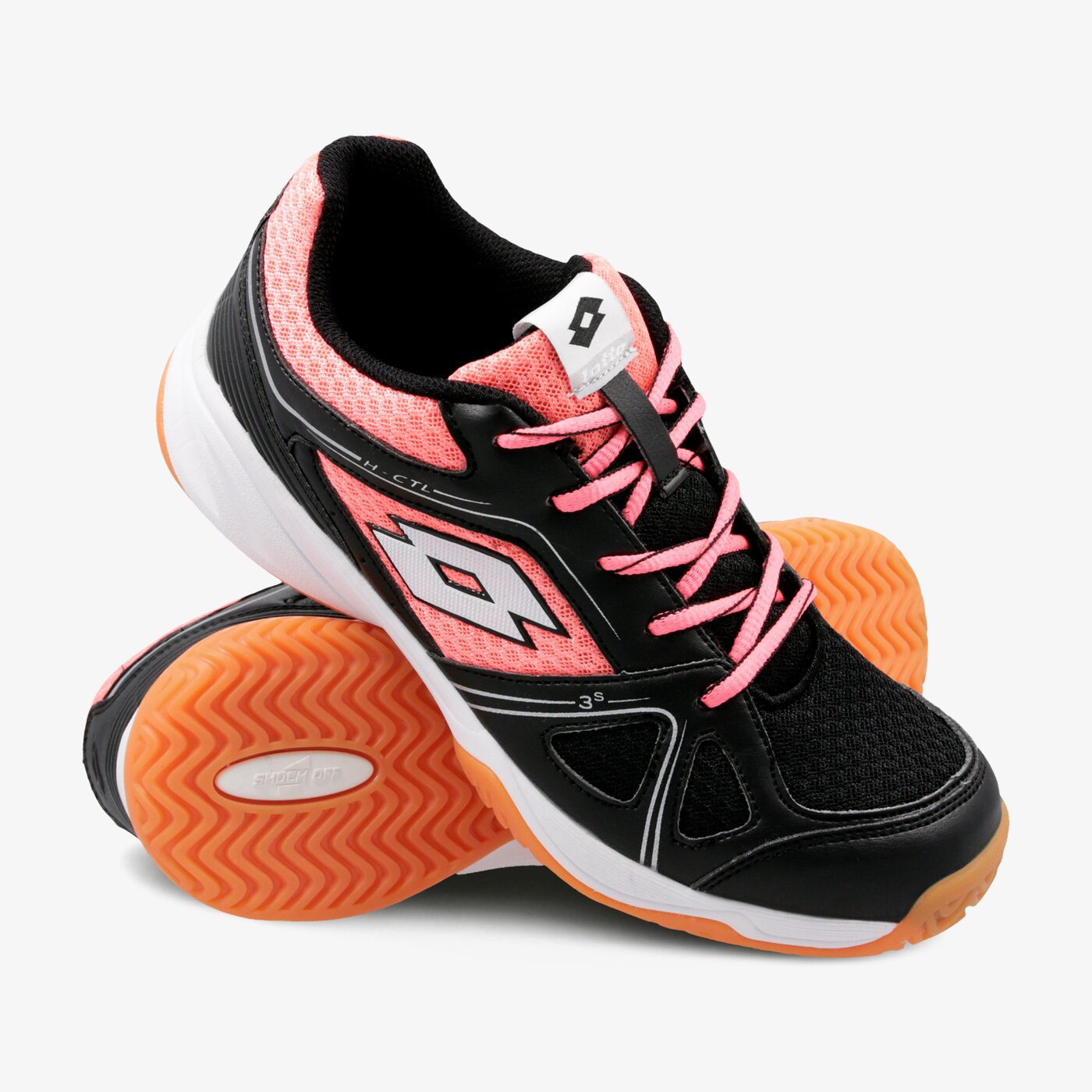 Buty treningowe dla dzieci LOTTO JUMPER 400 II JR L t6393 kolor czarny