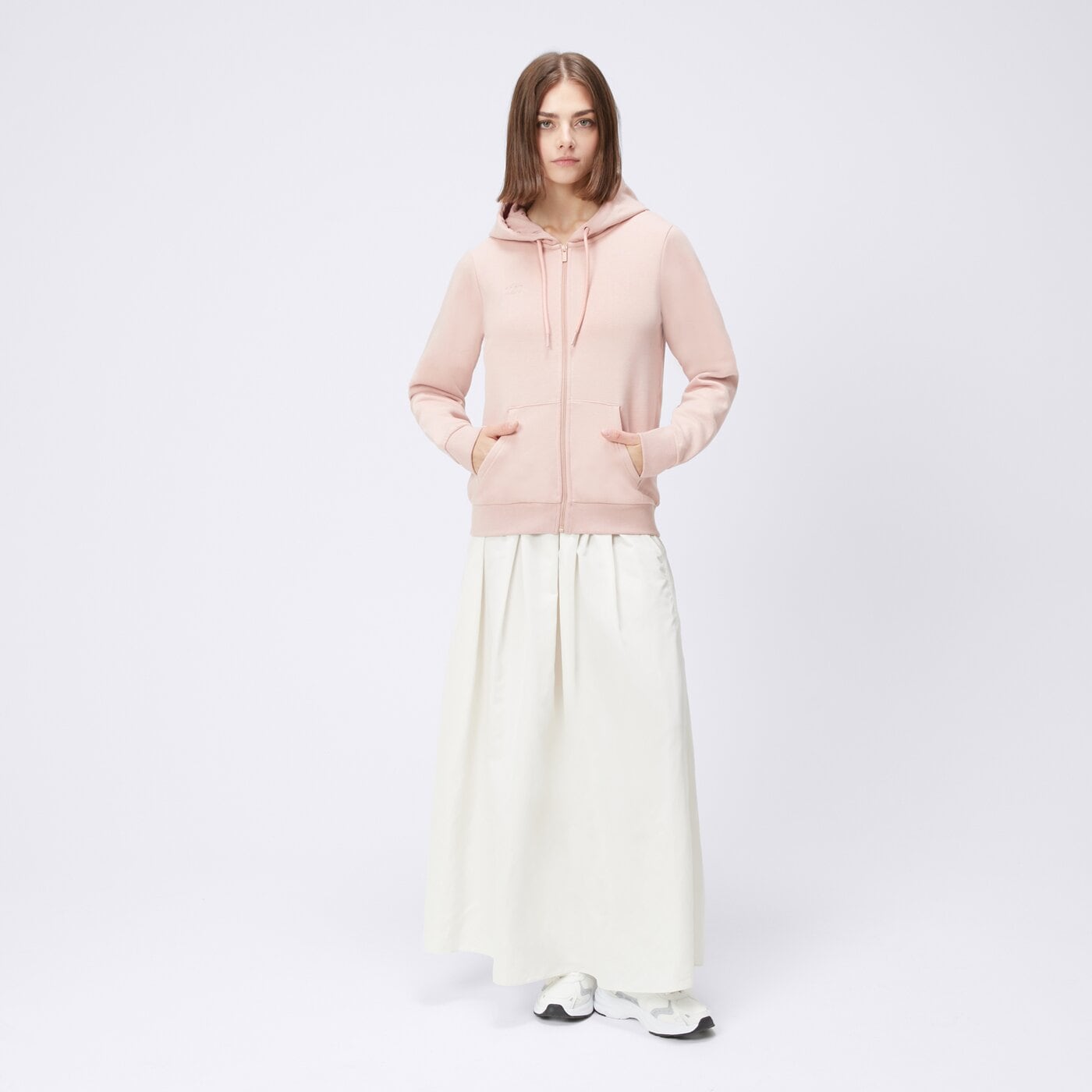 Bluza damska UMBRO BLUZA ROZPINANA Z KAPTUREM LINDI II ul325bld90009 kolor fioletowy