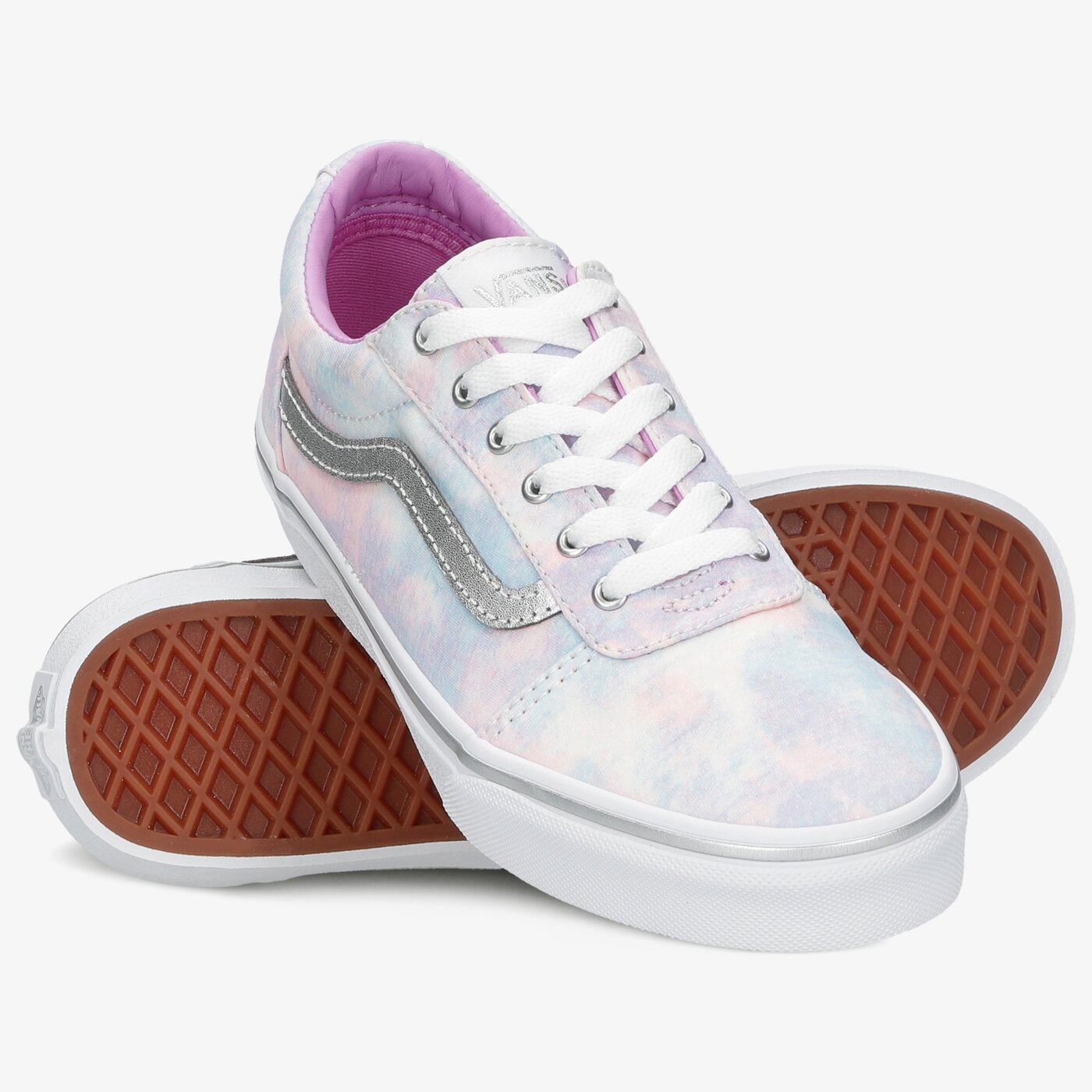 Buty dziecięce VANS MY WARD vn0a3tfw3qt1 kolor różowy
