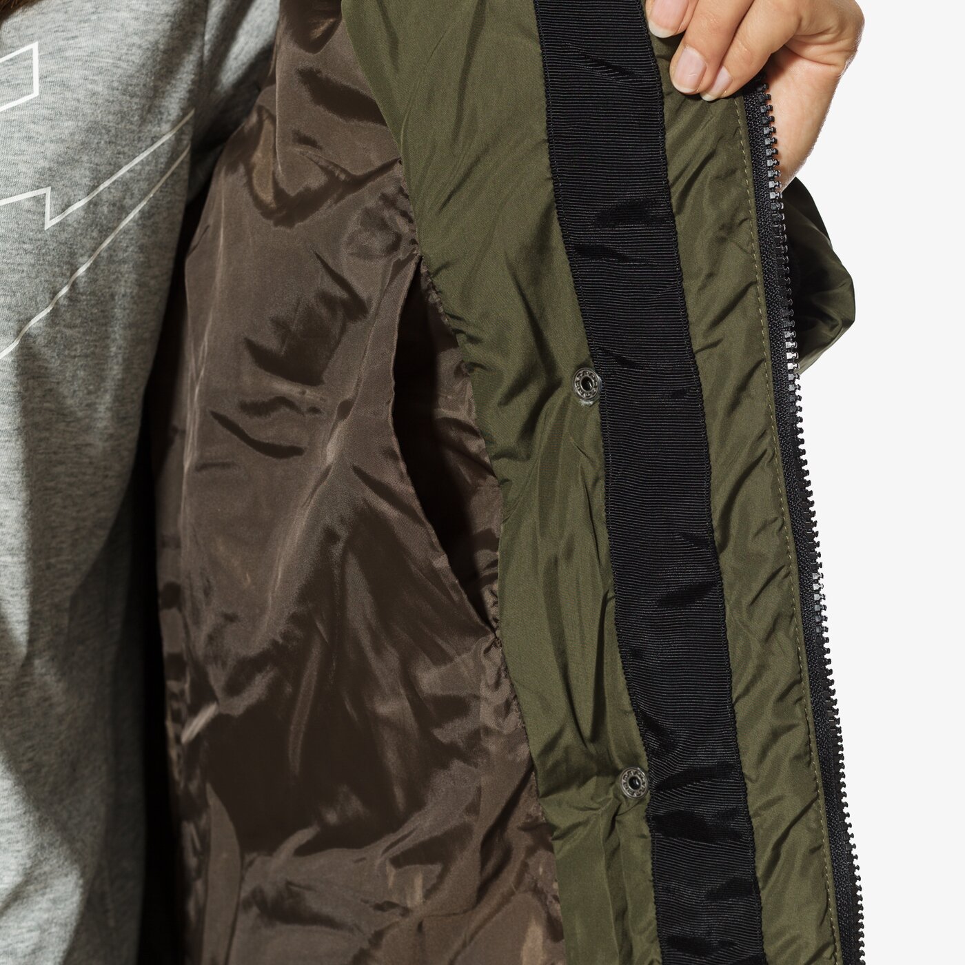 Kurtka zimowa damska FEEWEAR KURTKA MASHO fw37kud31001 kolor khaki