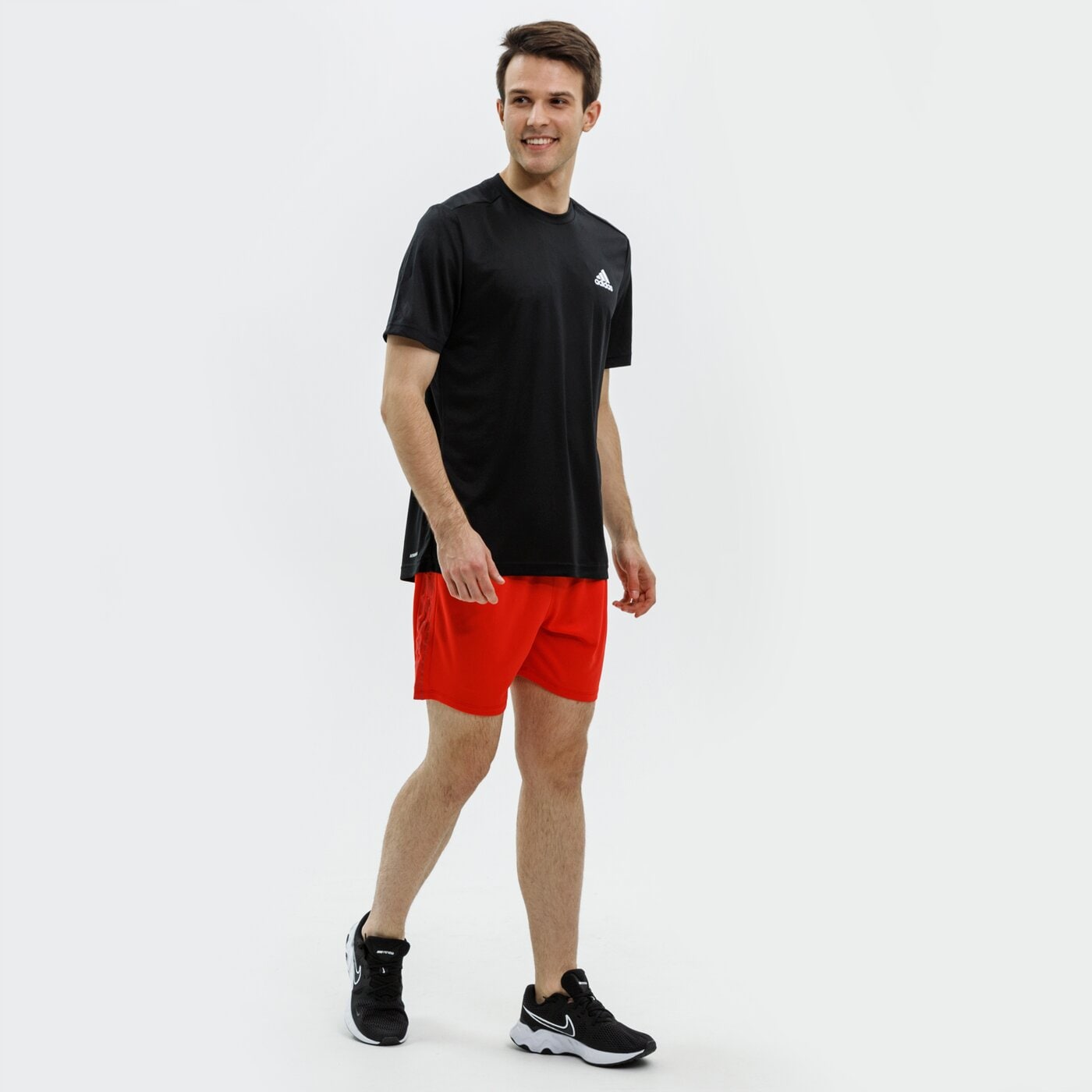 Spodenki męskie UMBRO SZORTY FW KNIT 65919u-96j kolor czerwony