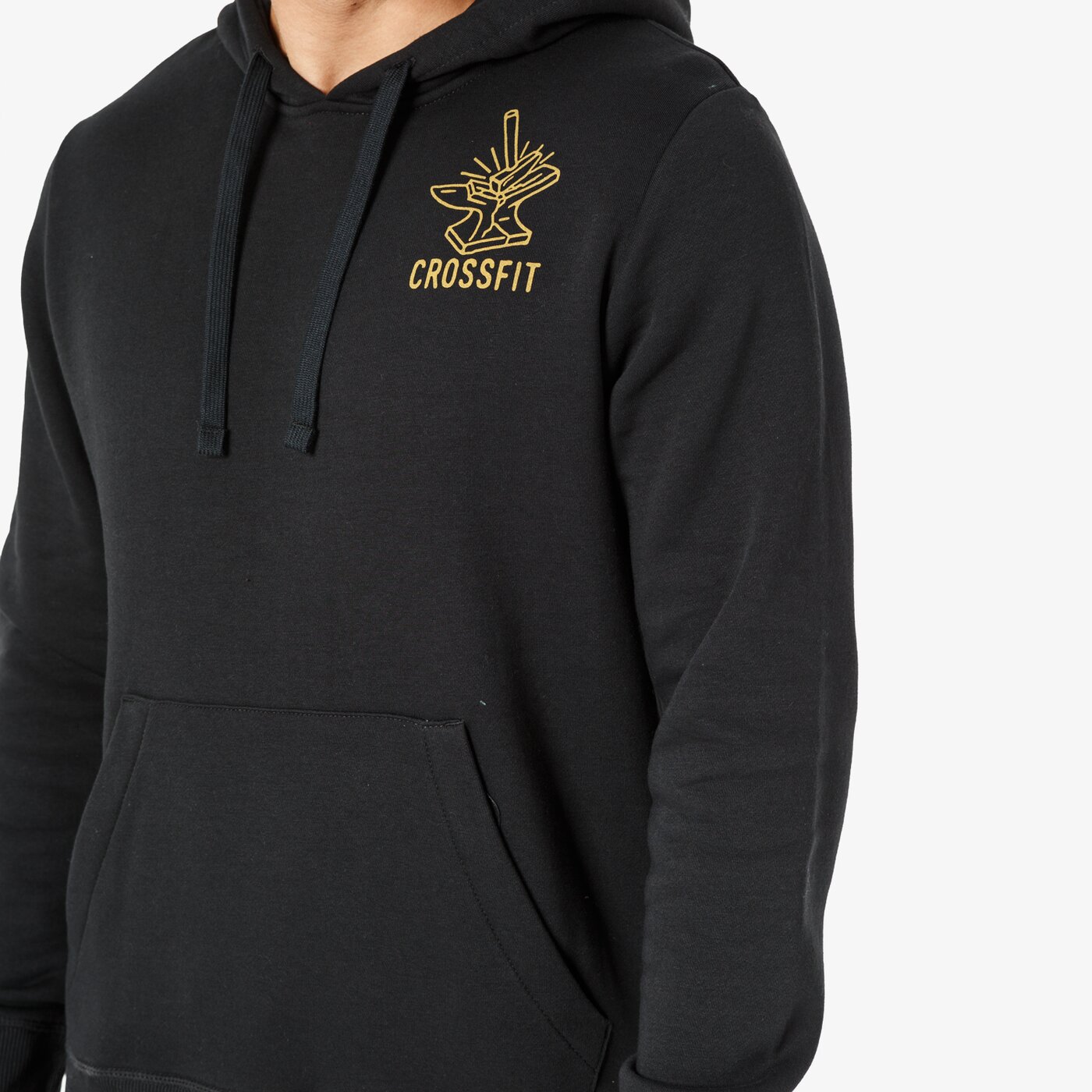 Bluza męska REEBOK BLUZA CF IWC ANVIL PULLOVER dh3697 kolor czarny