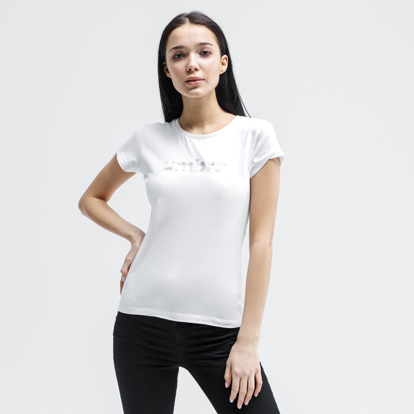 Koszulka damska UMBRO T-SHIRT GAZANIA ul120tsd39002 kolor biały