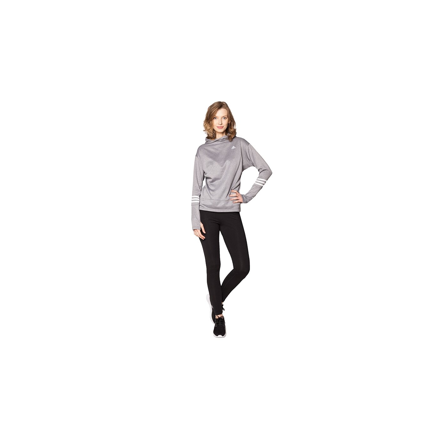 Bluza damska ADIDAS BLUZA RS ICON HOOD W ai8278 kolor szary