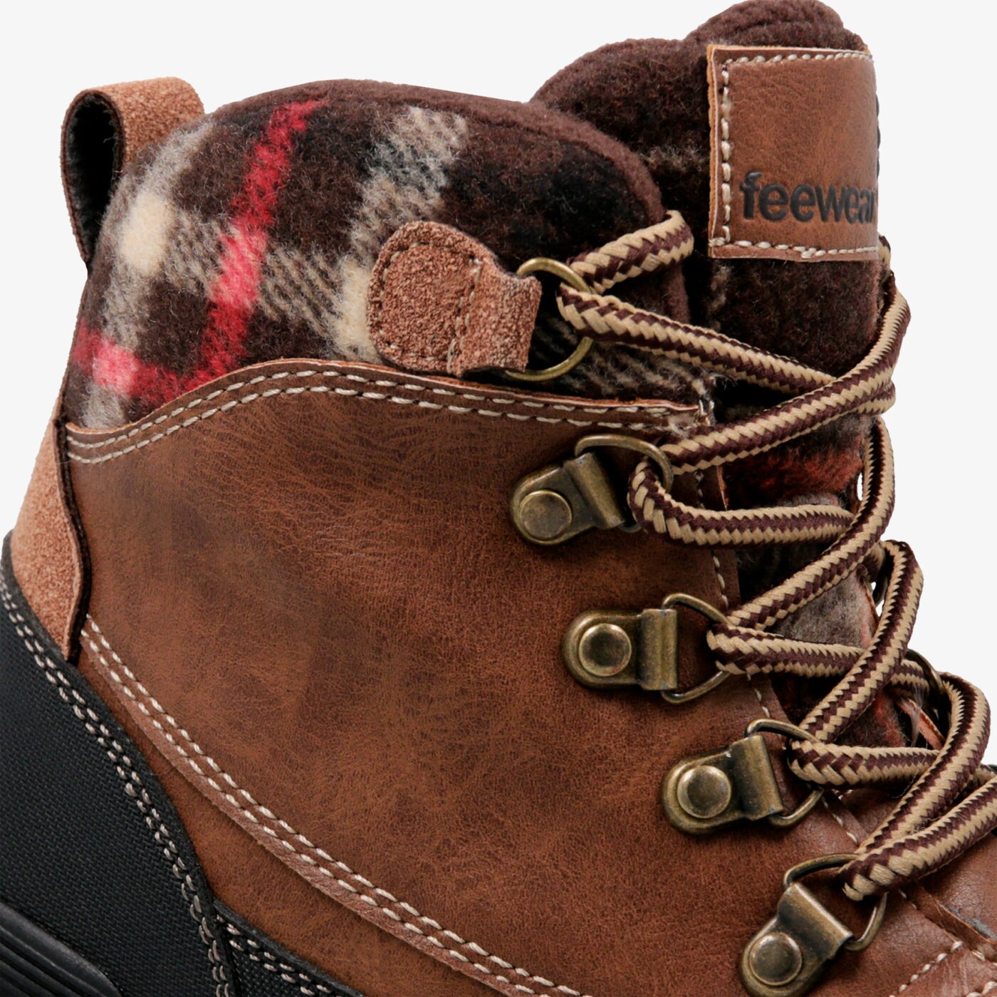 Buty trekkingowe dla dzieci FEEWEAR MORES fwjko218005 kolor brązowy