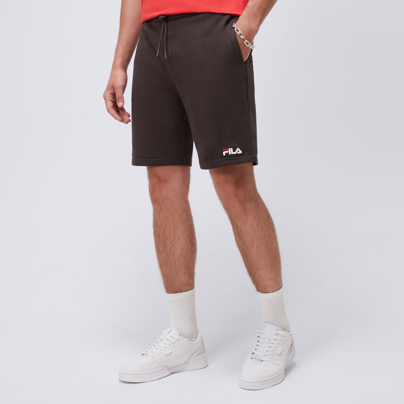 Spodenki męskie FILA SZORTY YELE ss23spm230235 kolor czarny