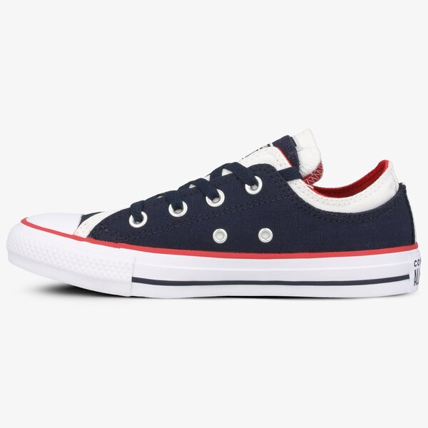 Buty sportowe damskie CONVERSE CHUCK TAYLOR ALL STAR DOUBLE UPPER 567039c kolor granatowy