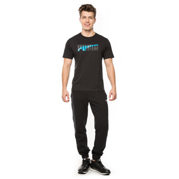 Koszulka męska PUMA T-SHIRT ACTIVE DRY FORMSTRIPE TEE 83650001 kolor czarny
