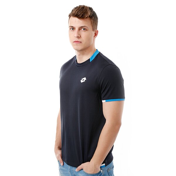 Koszulka męska LOTTO T-SHIRT LOB q8725 kolor granatowy