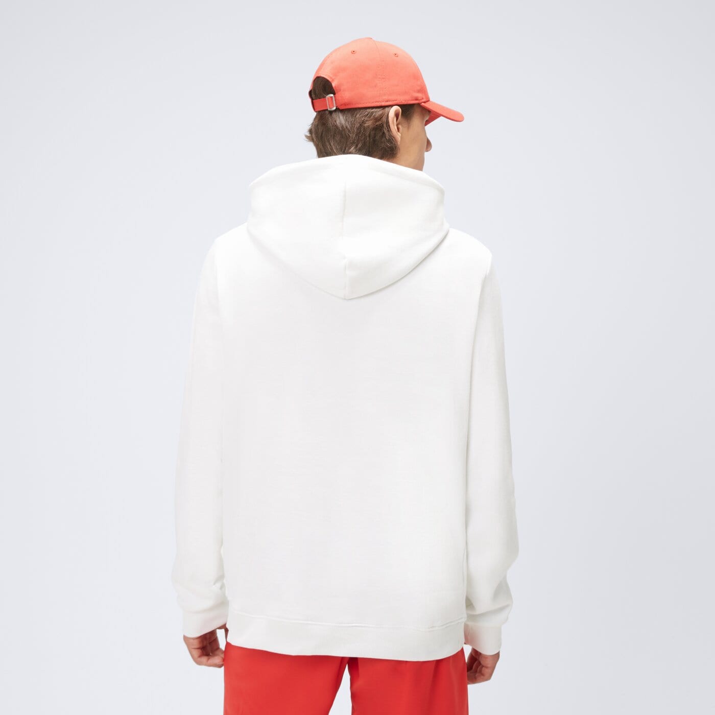 Bluza męska REEBOK BLUZA Z KAPTUREM RI FLC BIG LOGO h54805 kolor biały