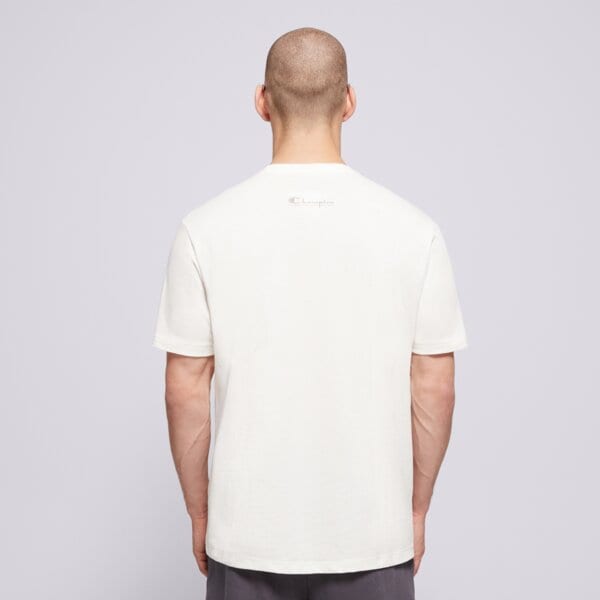 Koszulka męska CHAMPION T-SHIRT SS TEE 220757 ww048 kolor biały