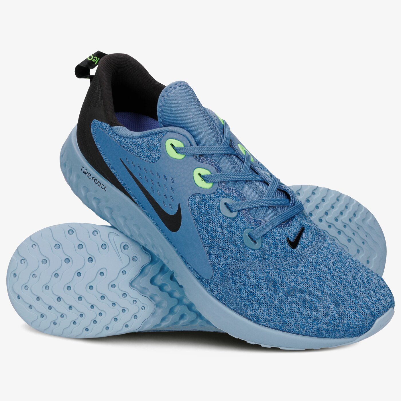 Buty do biegania męskie NIKE LEGEND REACT aa1625406 kolor granatowy