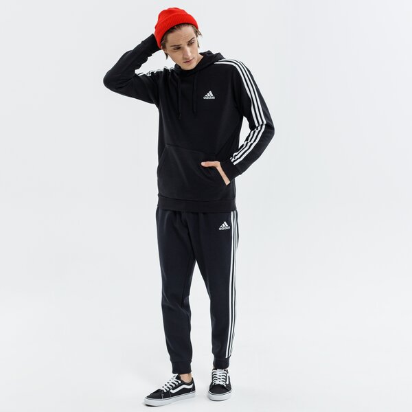 Bluza męska ADIDAS BLUZA M 3S FL HD gk9072 kolor czarny