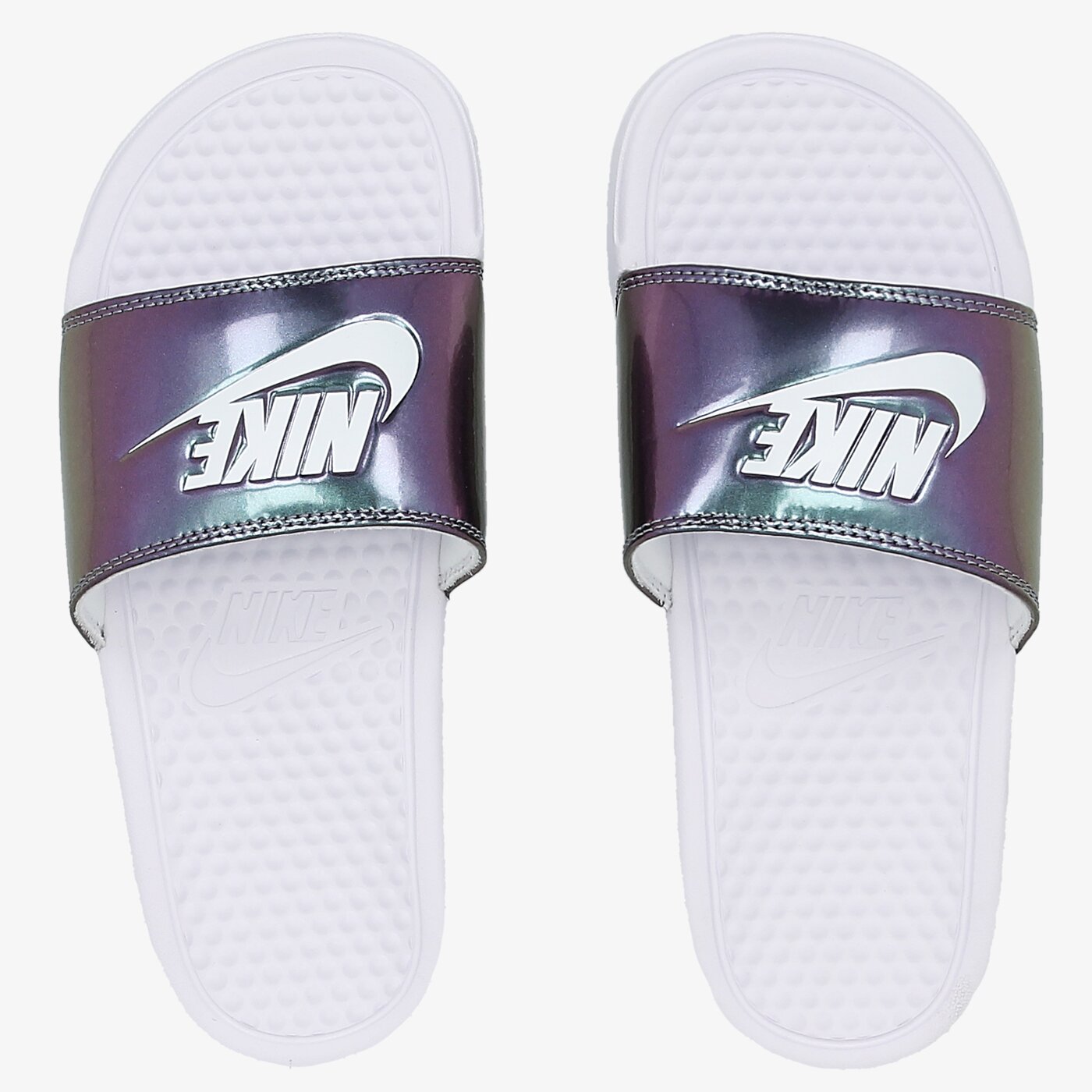 Klapki damskie NIKE WMNS BENASSI JDI PRINT. 618919107 kolor biały