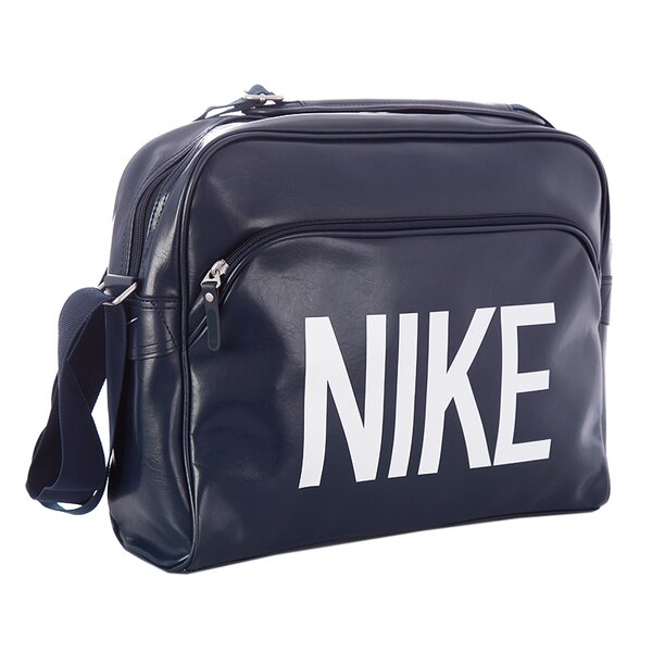 Torba sportowa damska NIKE TORBA HERITAGE AD TRACK BAG ba4358410 kolor granatowy