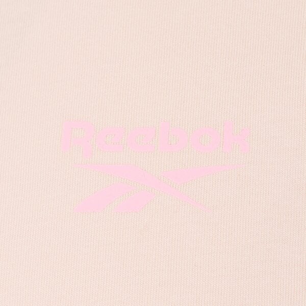 Koszulka męska REEBOK T-SHIRT CODY SMALL LOGO CREW NECK SS TEE 100251645 kolor różowy